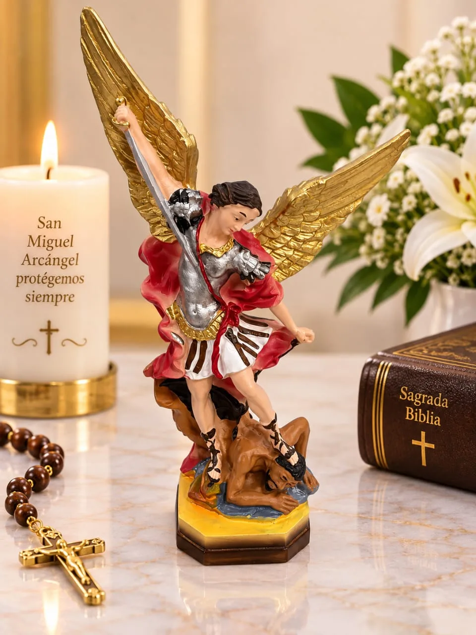 Estatua del Arcángel Miguel