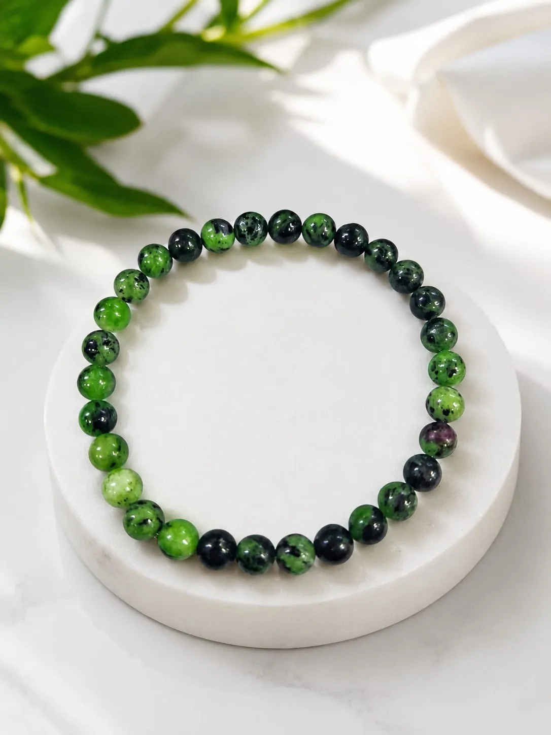 Pulsera de Zoicita Rubia