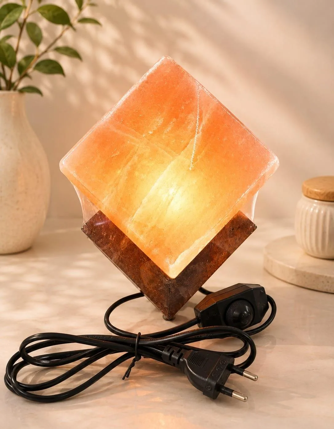 Lampara Cubo Sal del Himalaya