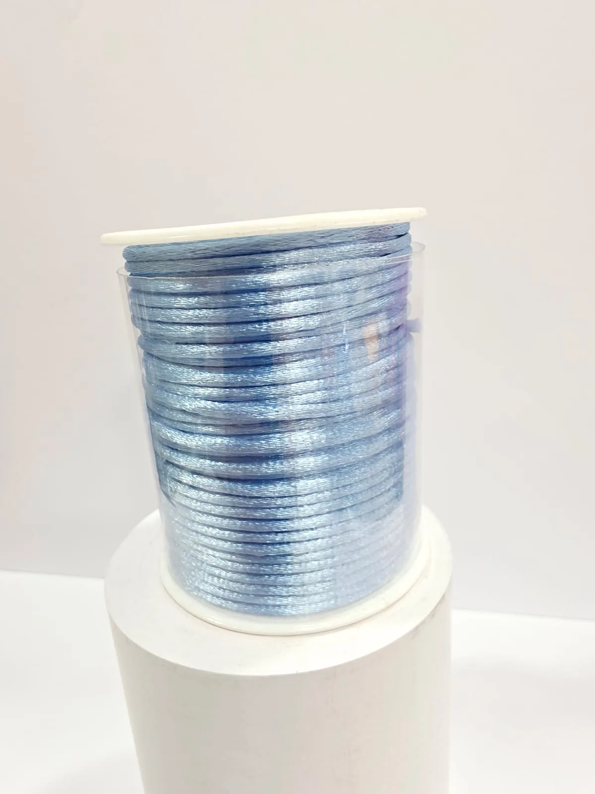 Hilo Cola de Ratón 2 mm - Celeste claro