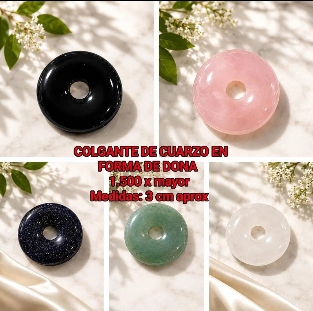 Colgantes en dona