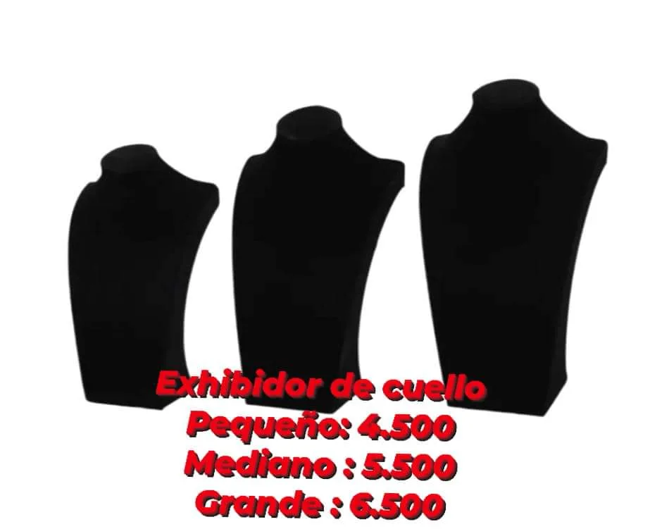 Exhibidor de Collar (Negro)