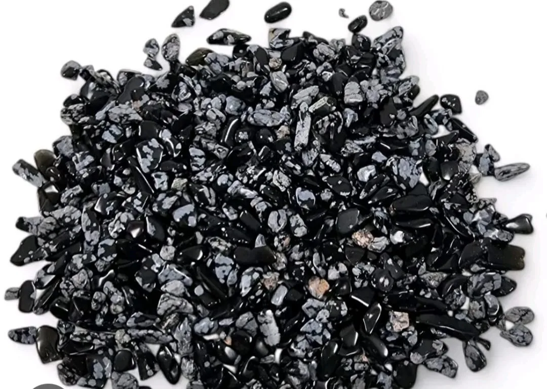 Obsidiana Nevada Molida sin Perforación