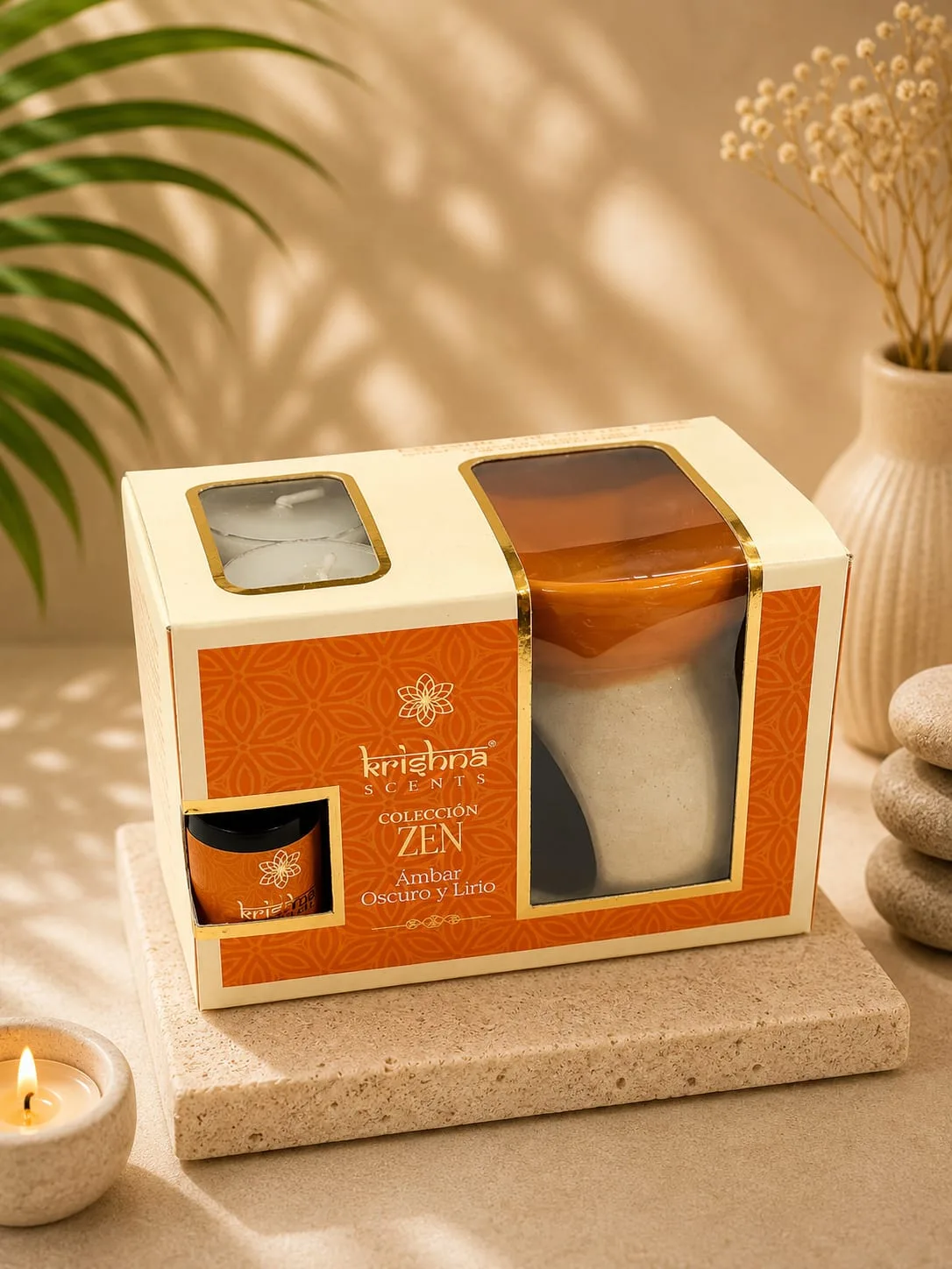 Set Difusor Ceramica Krishna – Ambar