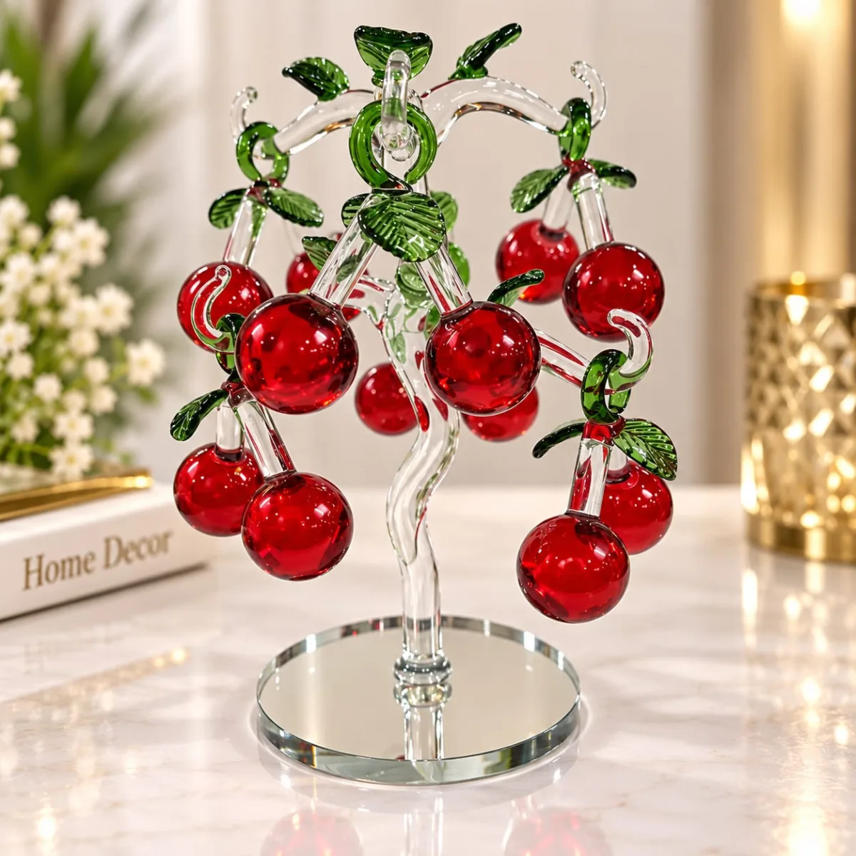 Árbol de Cristal de Cerezas