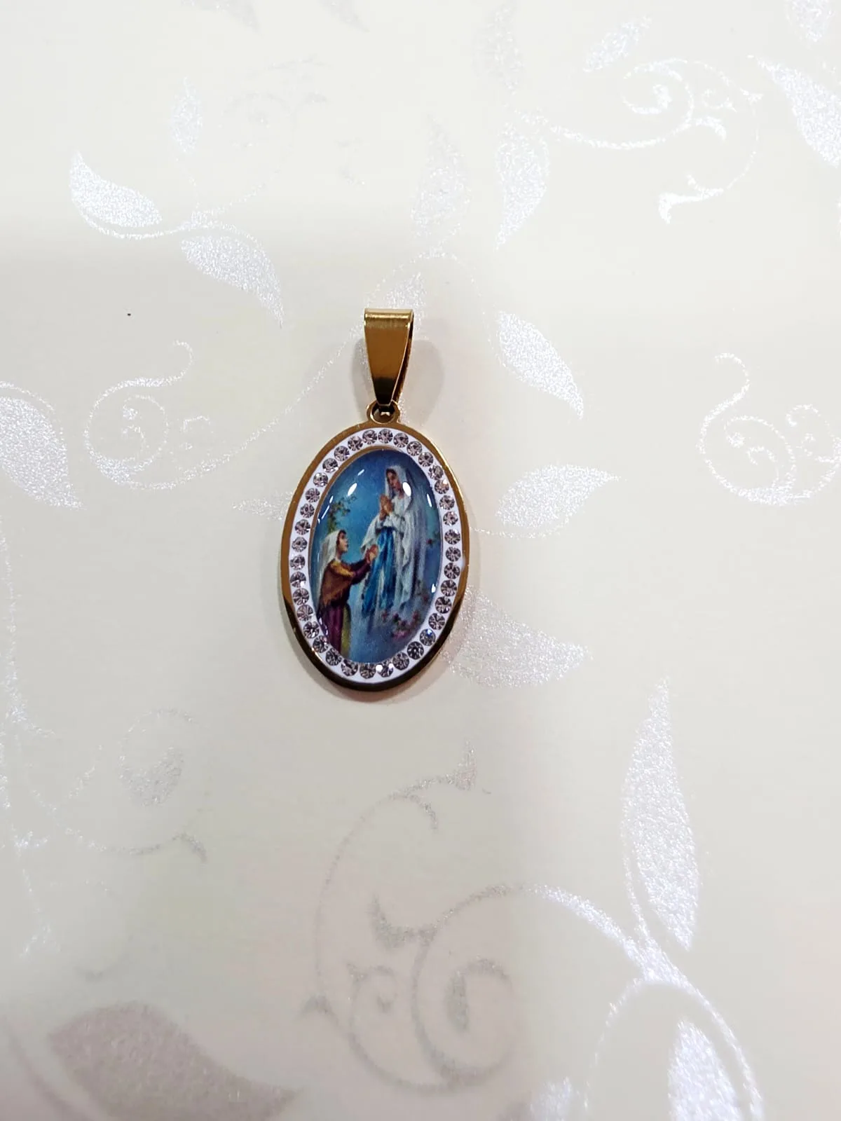 Dije de Acero Lourdes