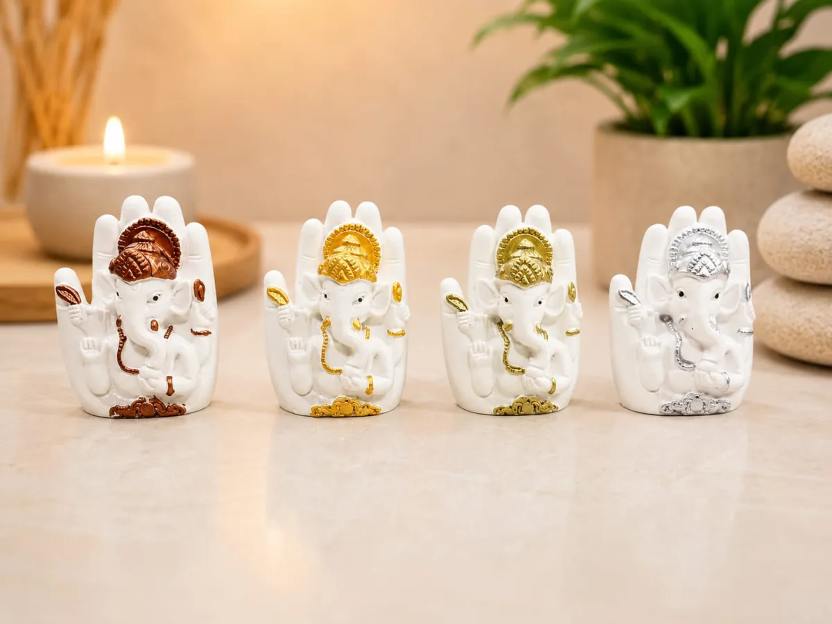 Set de 4 Ganesh en Mano