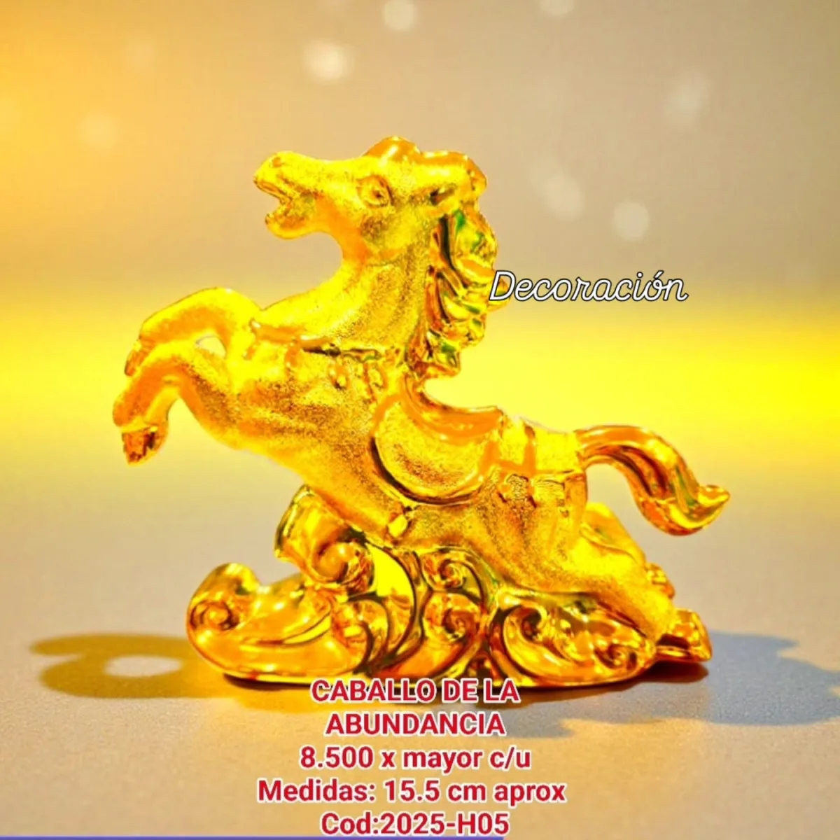 Estatua Caballo de la Abundancia
