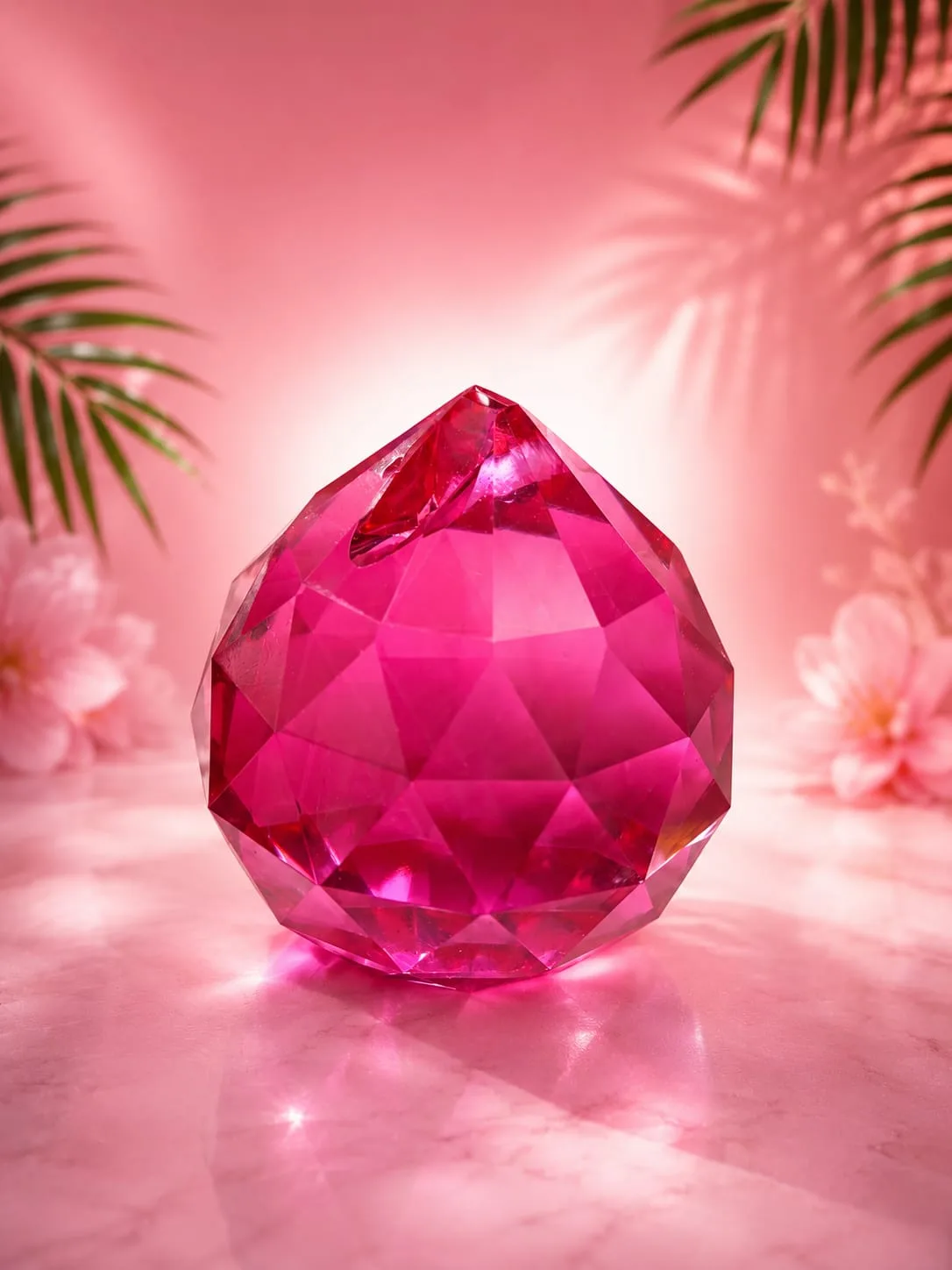 Prisma de Vidrio 50 mm - Fucsia