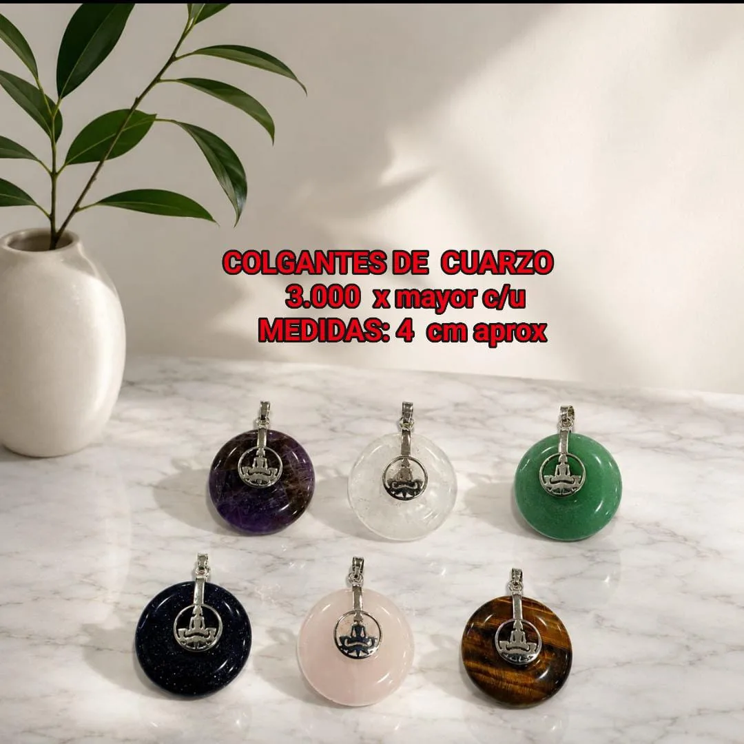 Colgantes en forma de dona