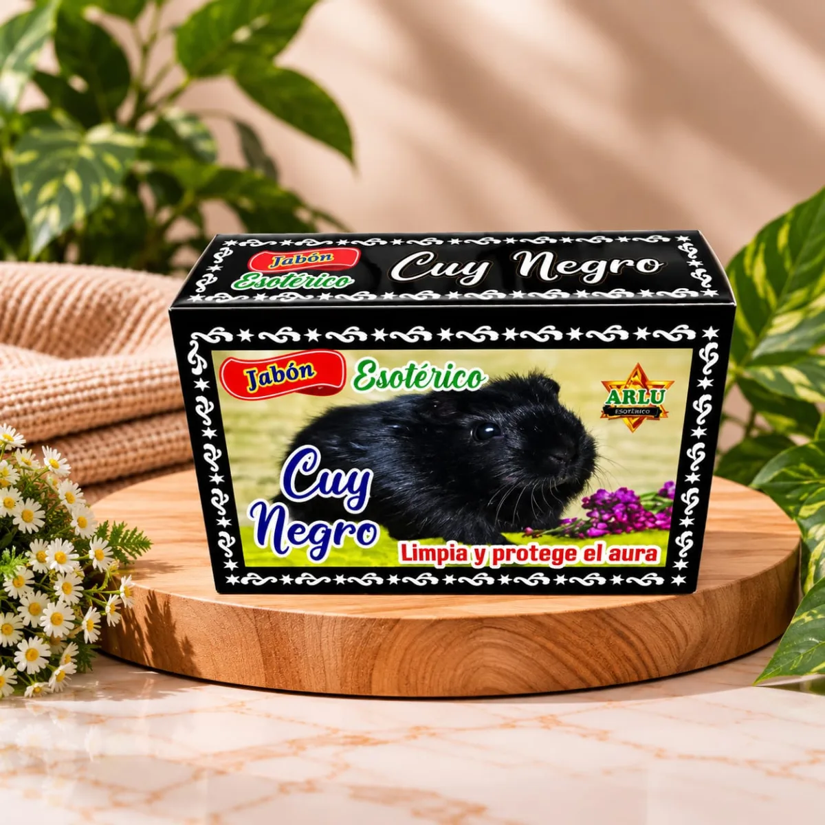 Jabón Esotérico Cuy Negro