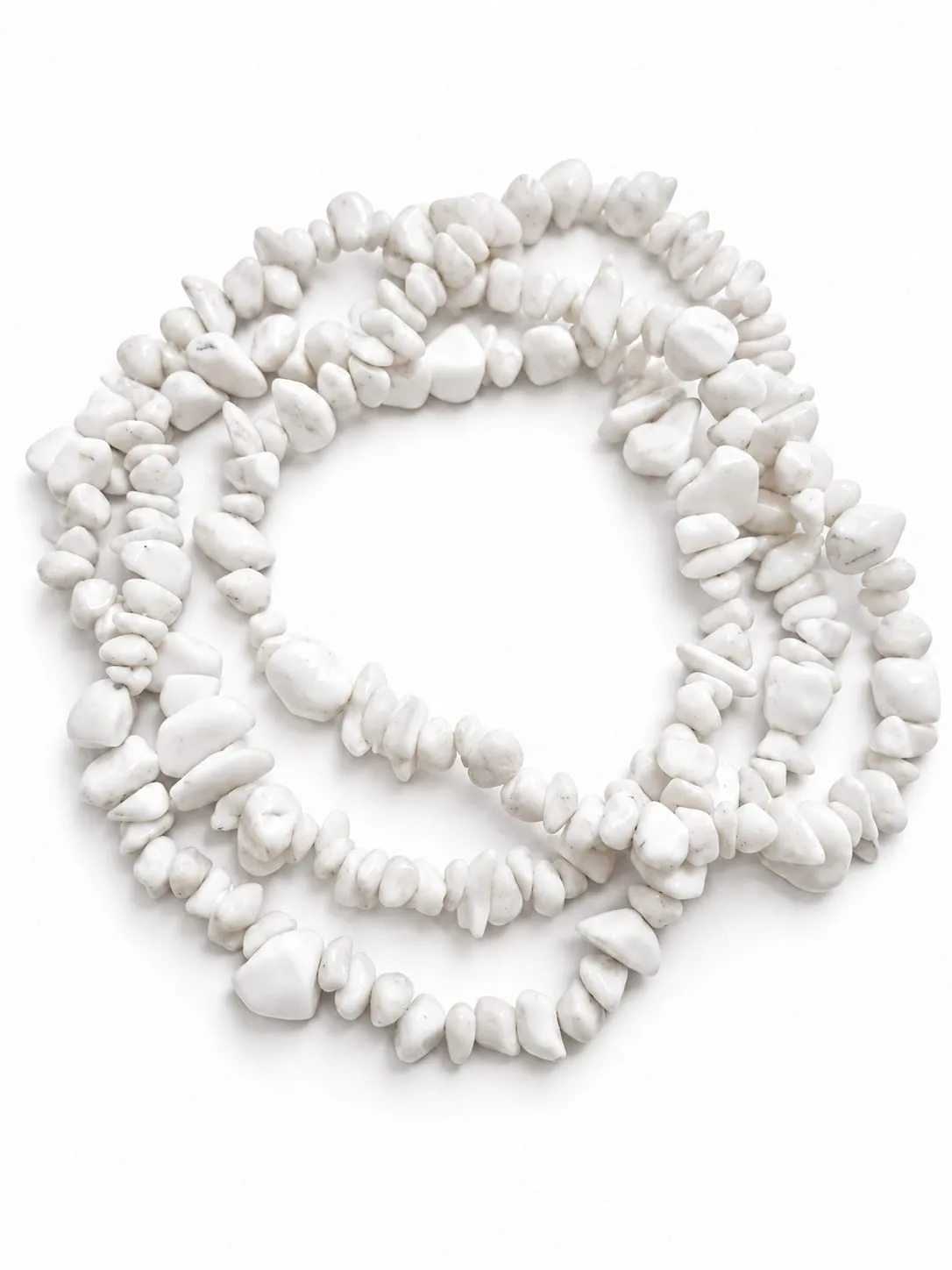 Hebra de Ónix Blanco 40 cm