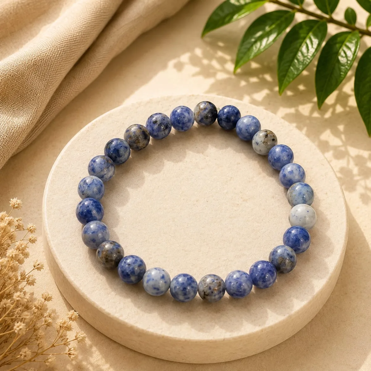 Pulsera de Sodalita