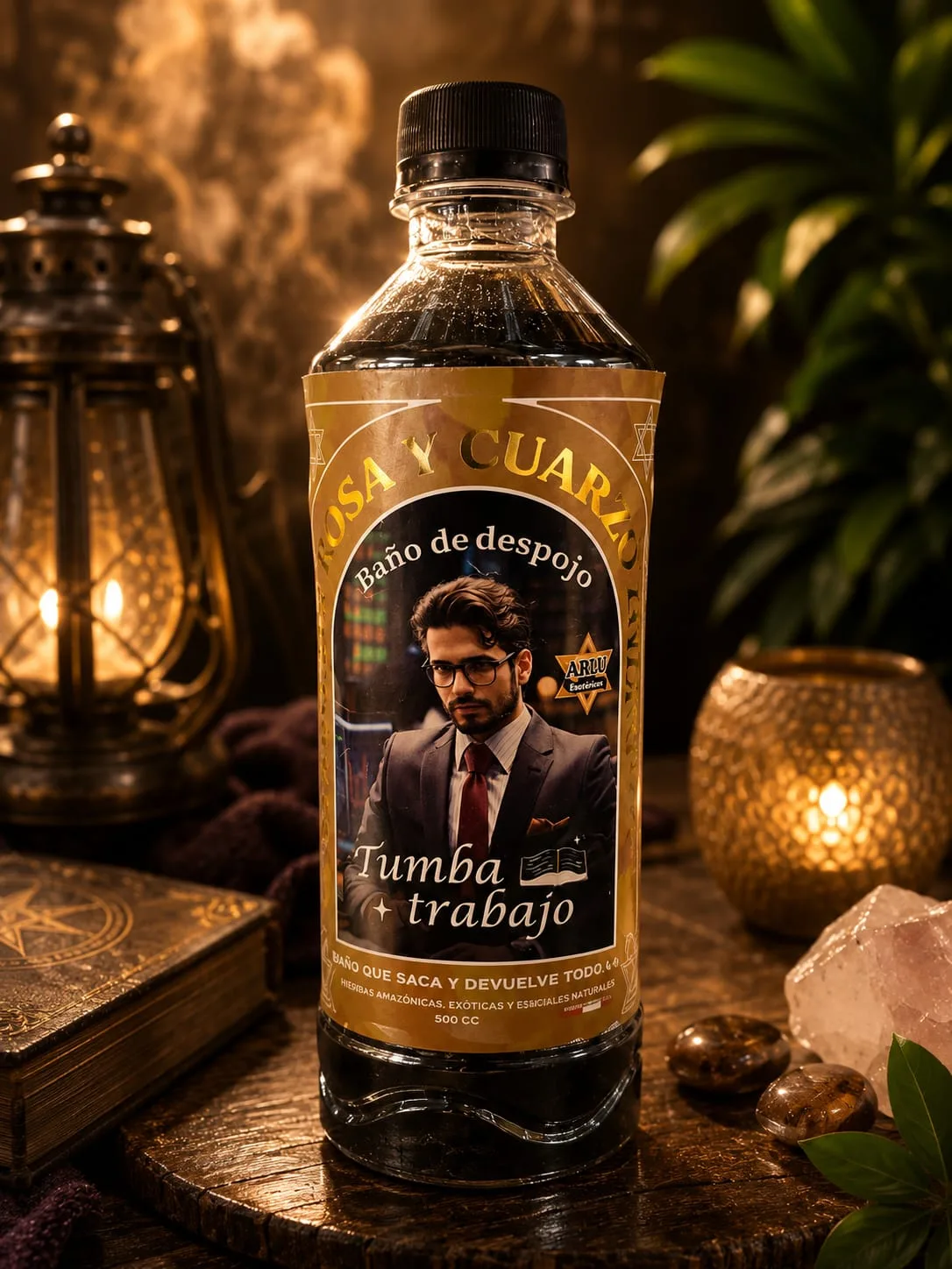 Baño de Despojo Rosa y Cuarzos - Tumba Trabajo