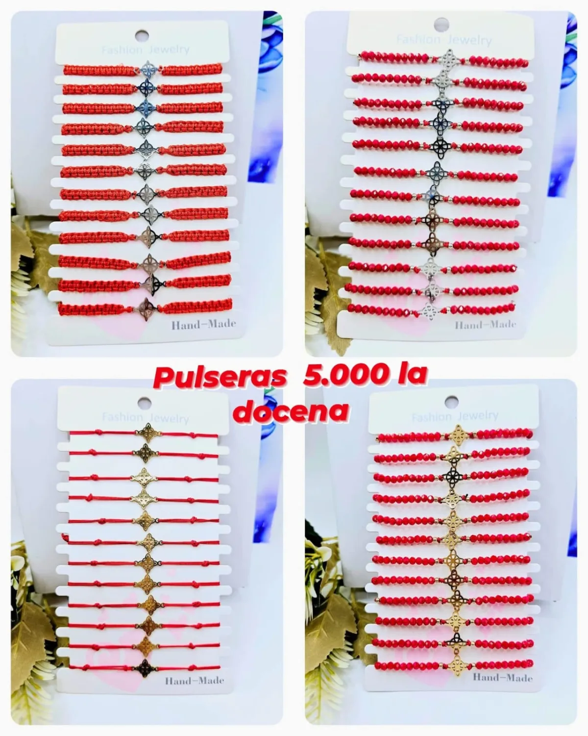 Pack 12 Pulsera Colección Nudo de Brujas