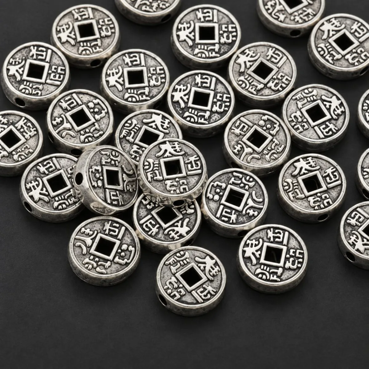 Separador Metálico Moneda China 6mm