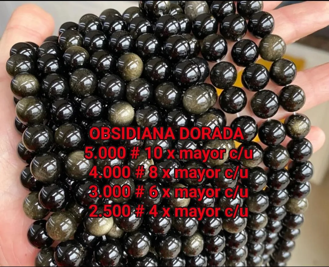 Obsidiana Dorada