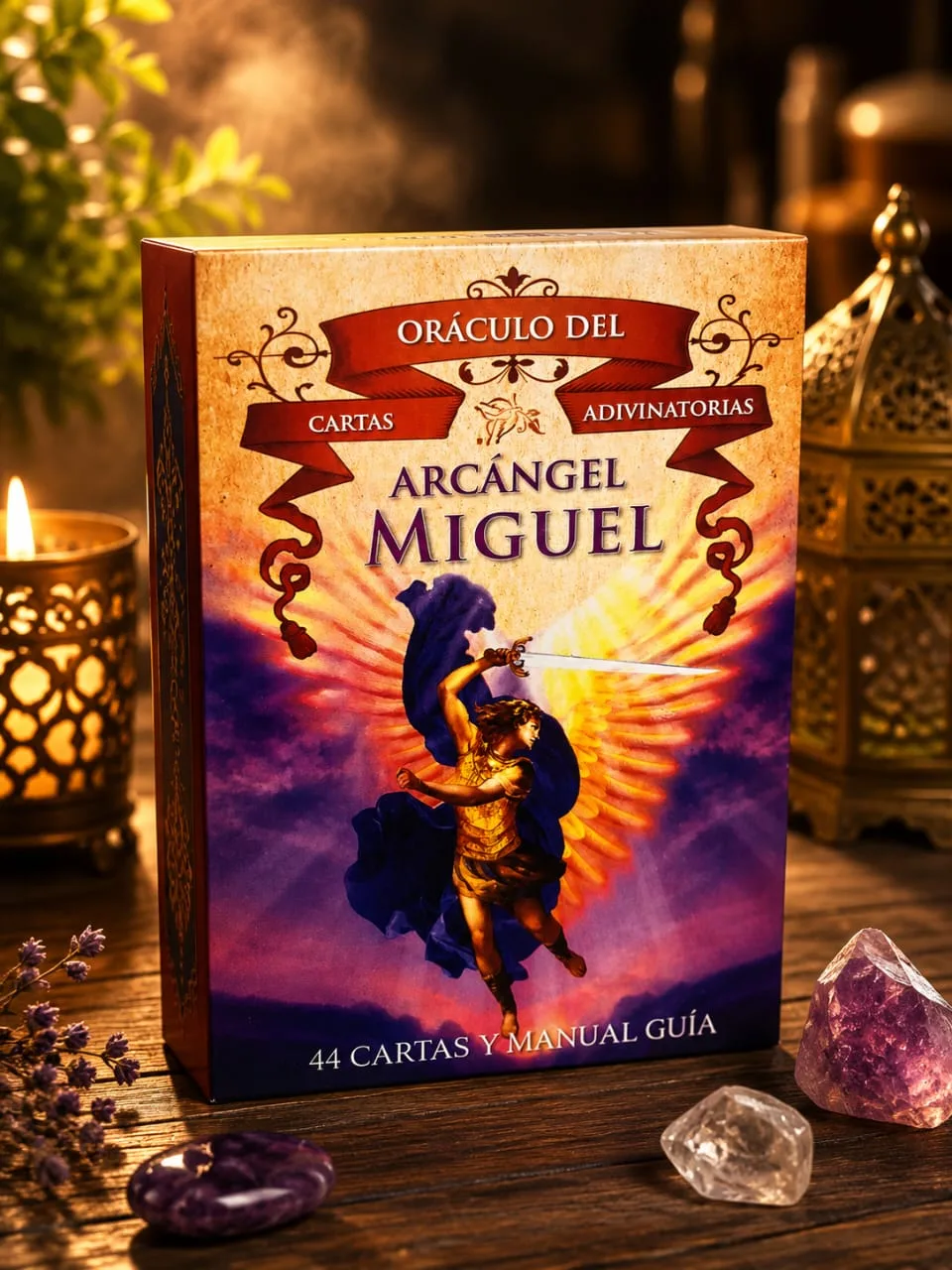 Oráculo Del Arcángel Miguel 44 Cartas Adivinatorias Manual
