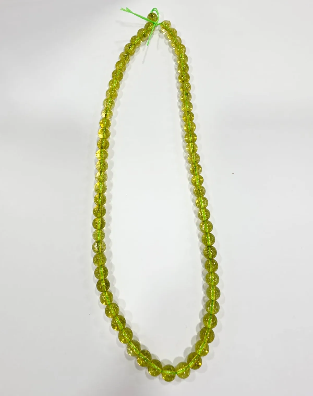 Tira de piedras de Peridoto N°4