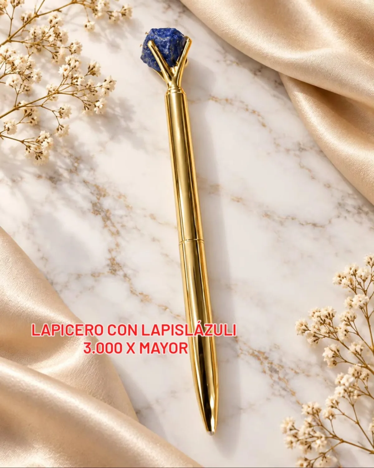Lapicero con Lapislázuli
