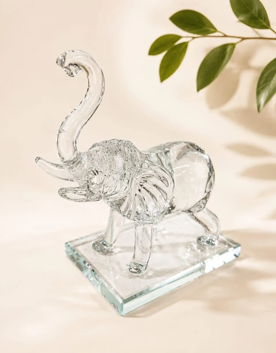Elefante de Cristal 14.2 cm