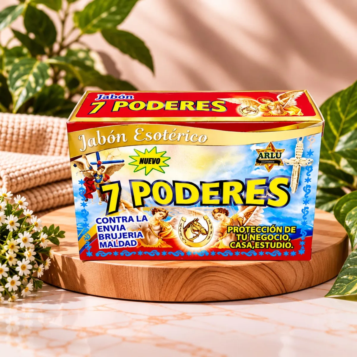 Jabón Esotérico 7 Poderes Arlu