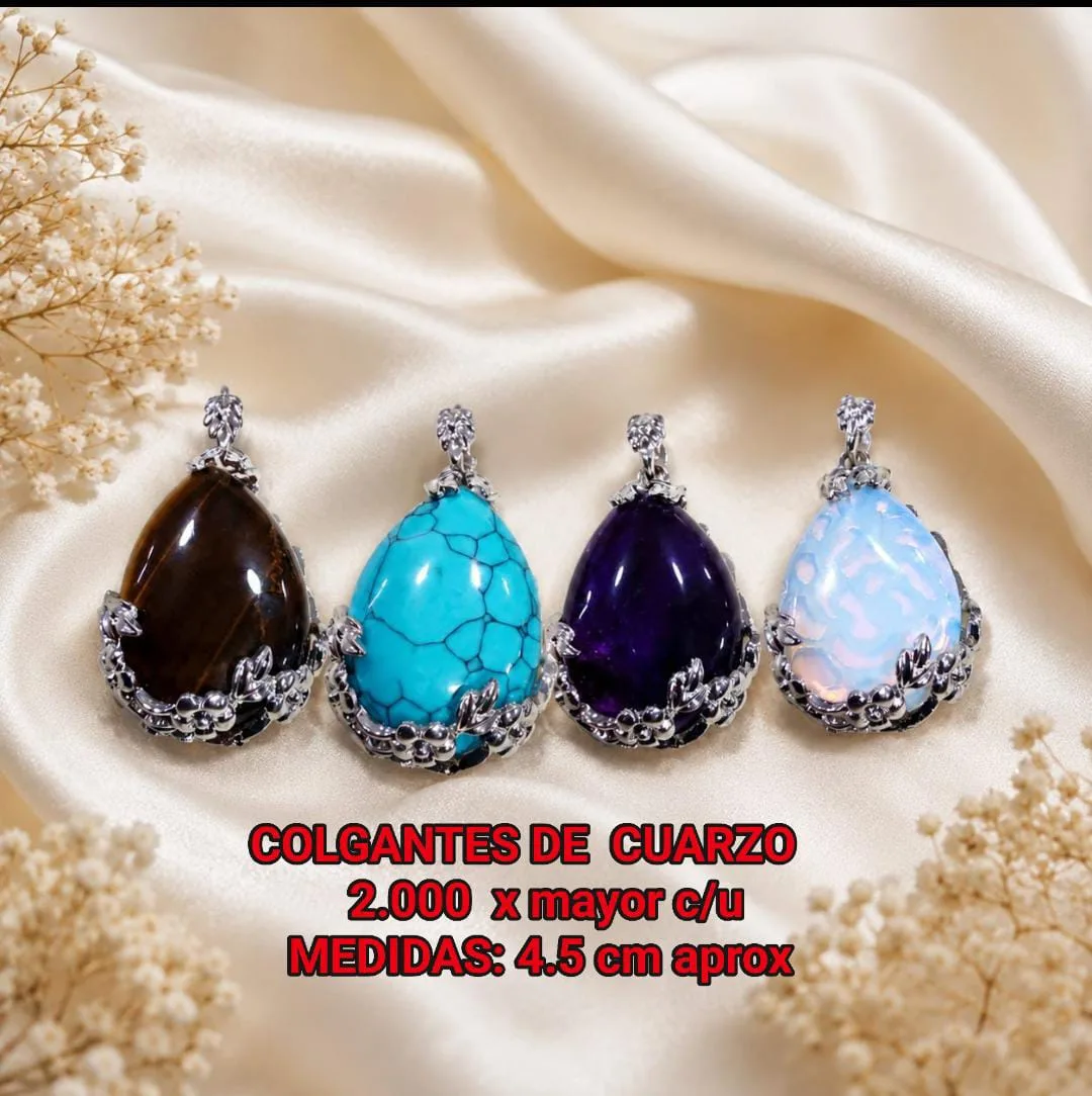 Colgantes en forma de gota