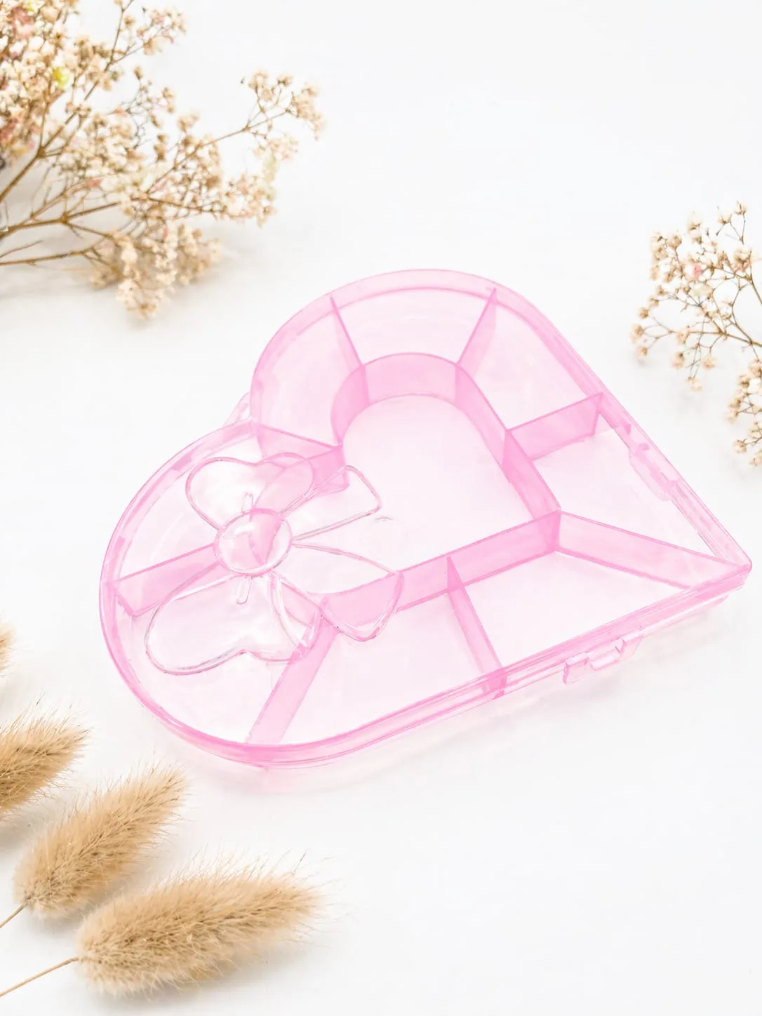 Caja Organizadora Forma de Corazón - Rosada