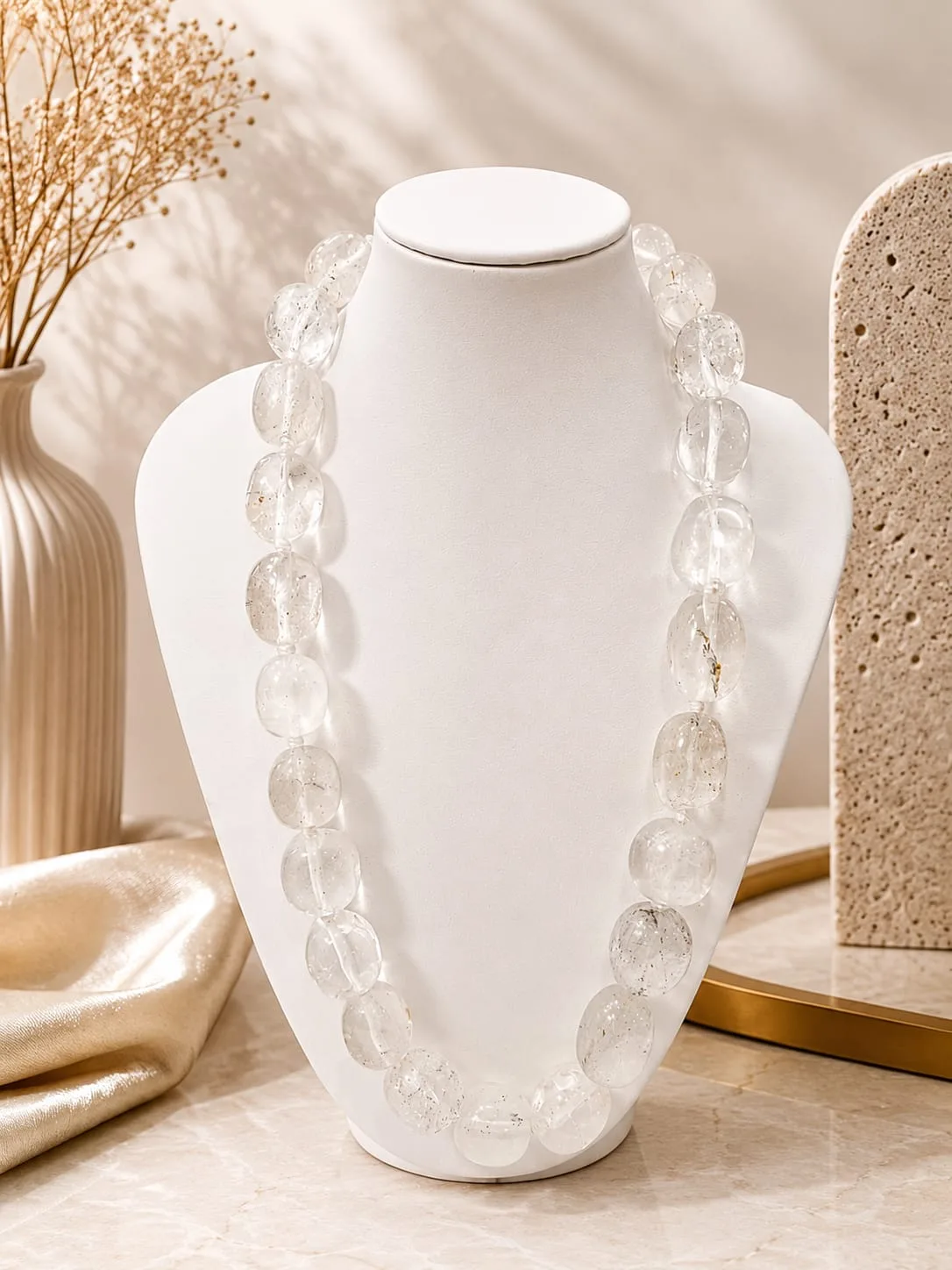 Collar de Cuarzo Natural
