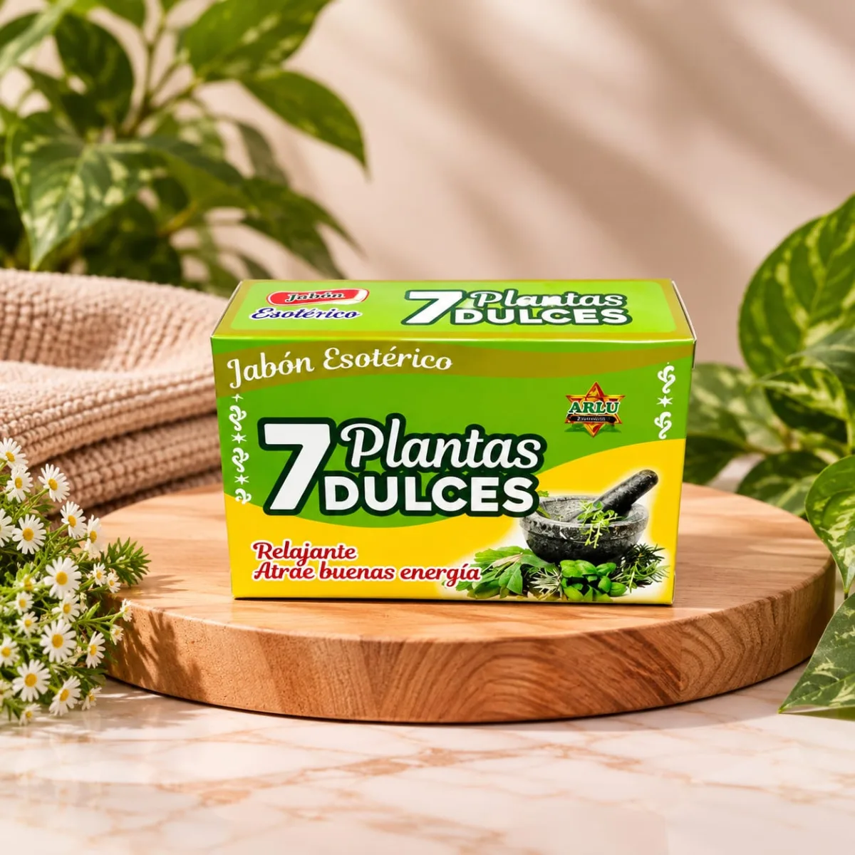 Jabón Esotérico 7 Plantas Dulces