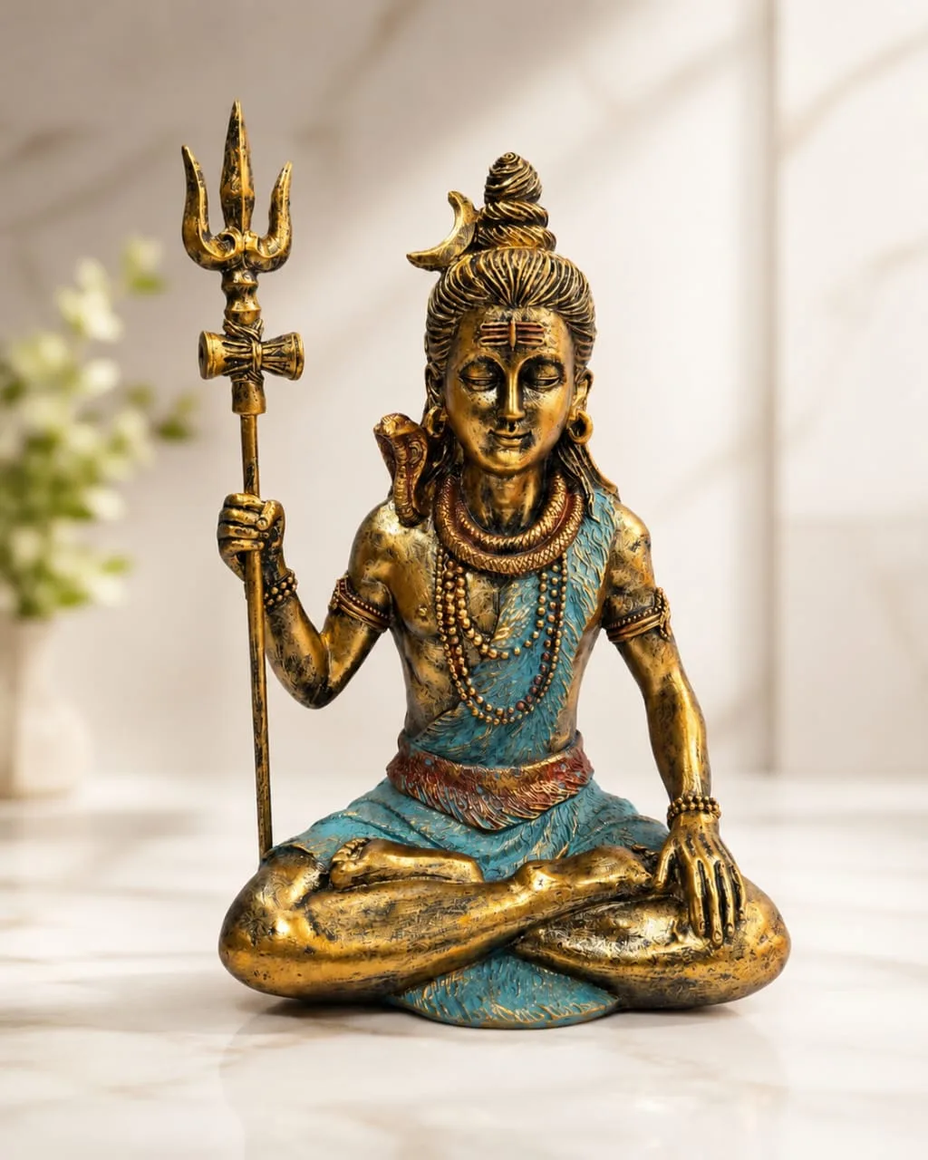 Estatua de Shiva Sentado