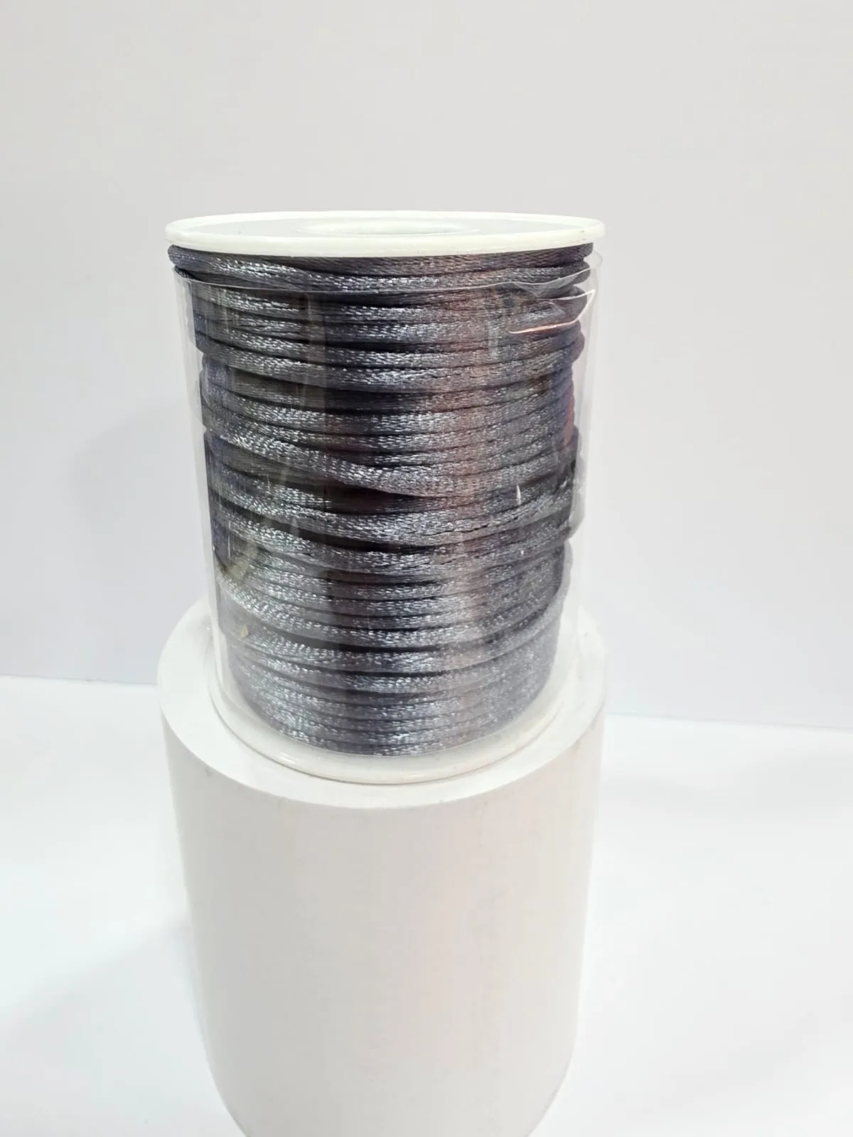 Hilo Cola de Ratón 2 mm - Gris plateado