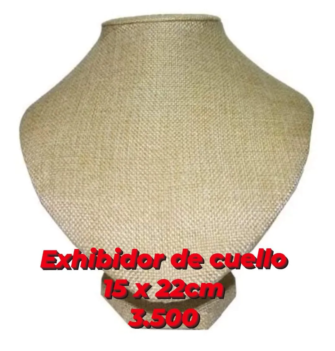 Exhibidor de Collar (Yute) 