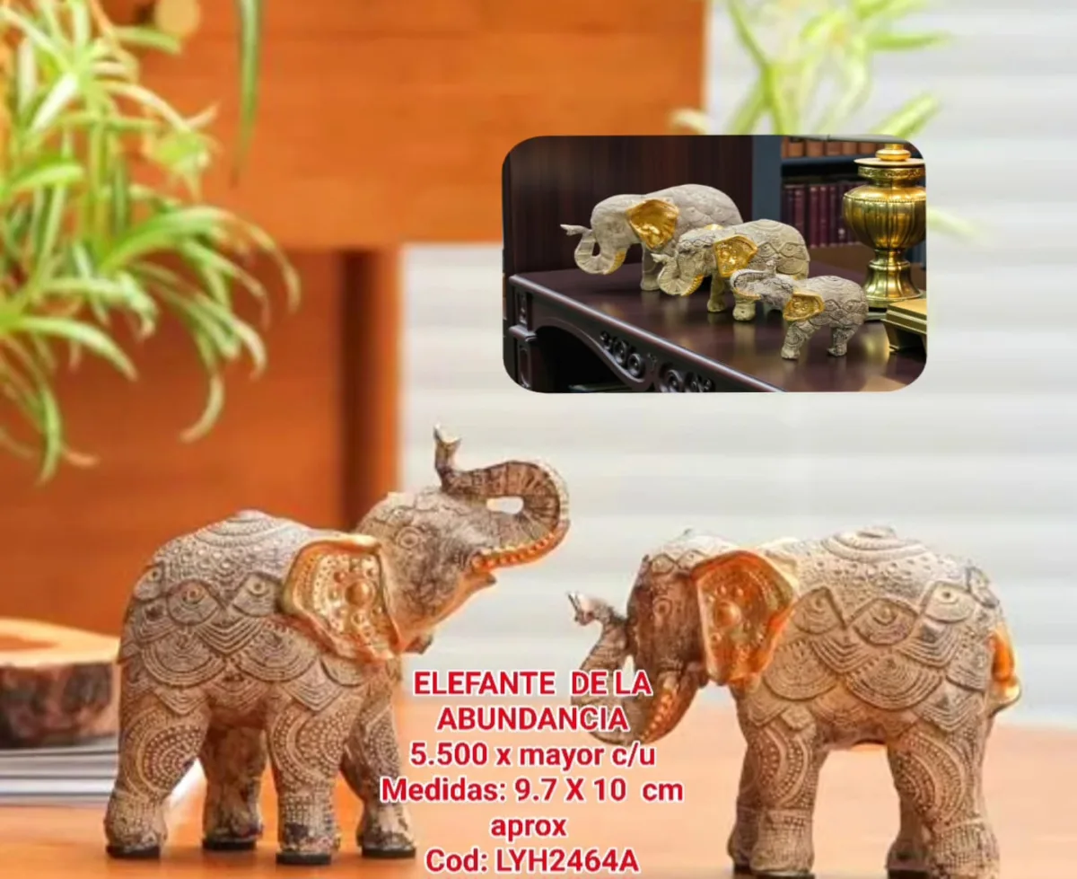 Estatua Elefante de la Abundancia