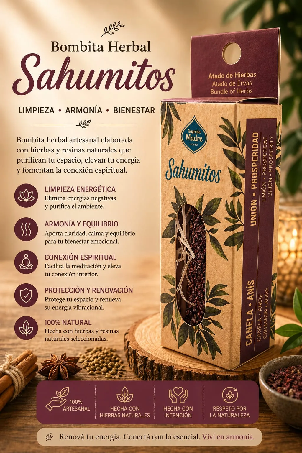 Sahumito - Canela-Anís (Unión-Prosperidad)