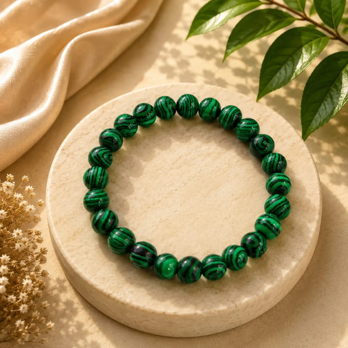 Pulsera de Malaquita