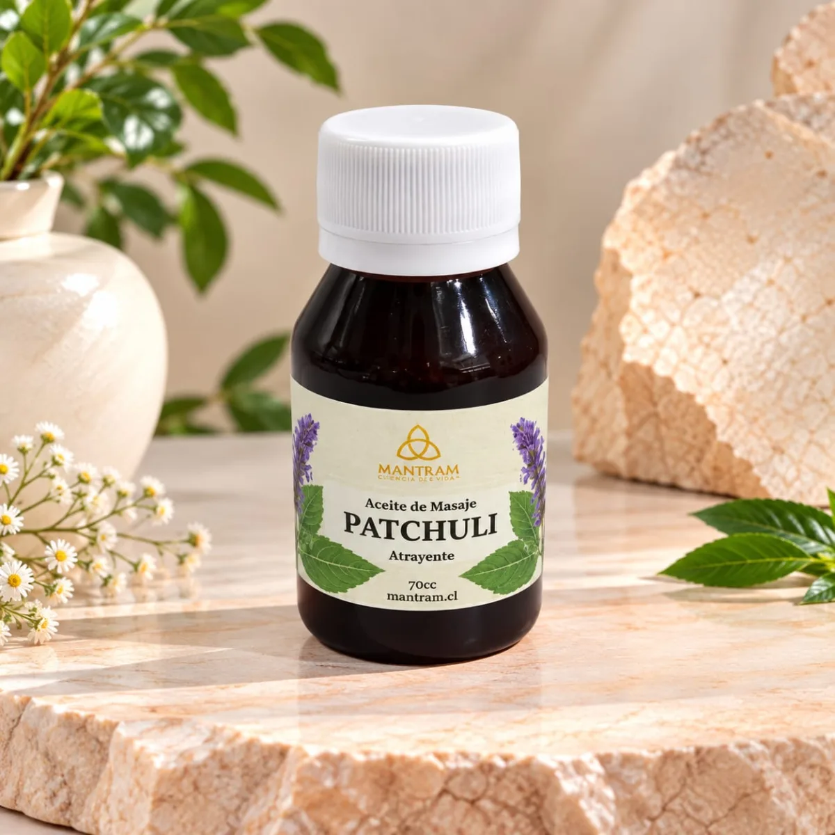 Aceite de Masaje Patchuli 70 cc