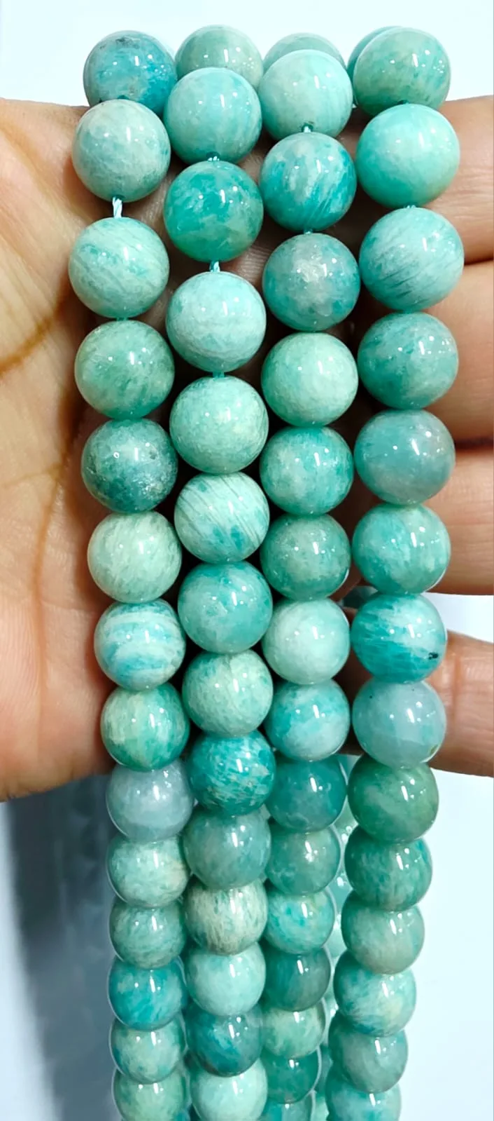 Tira de piedra de Amazonita Original N°8
