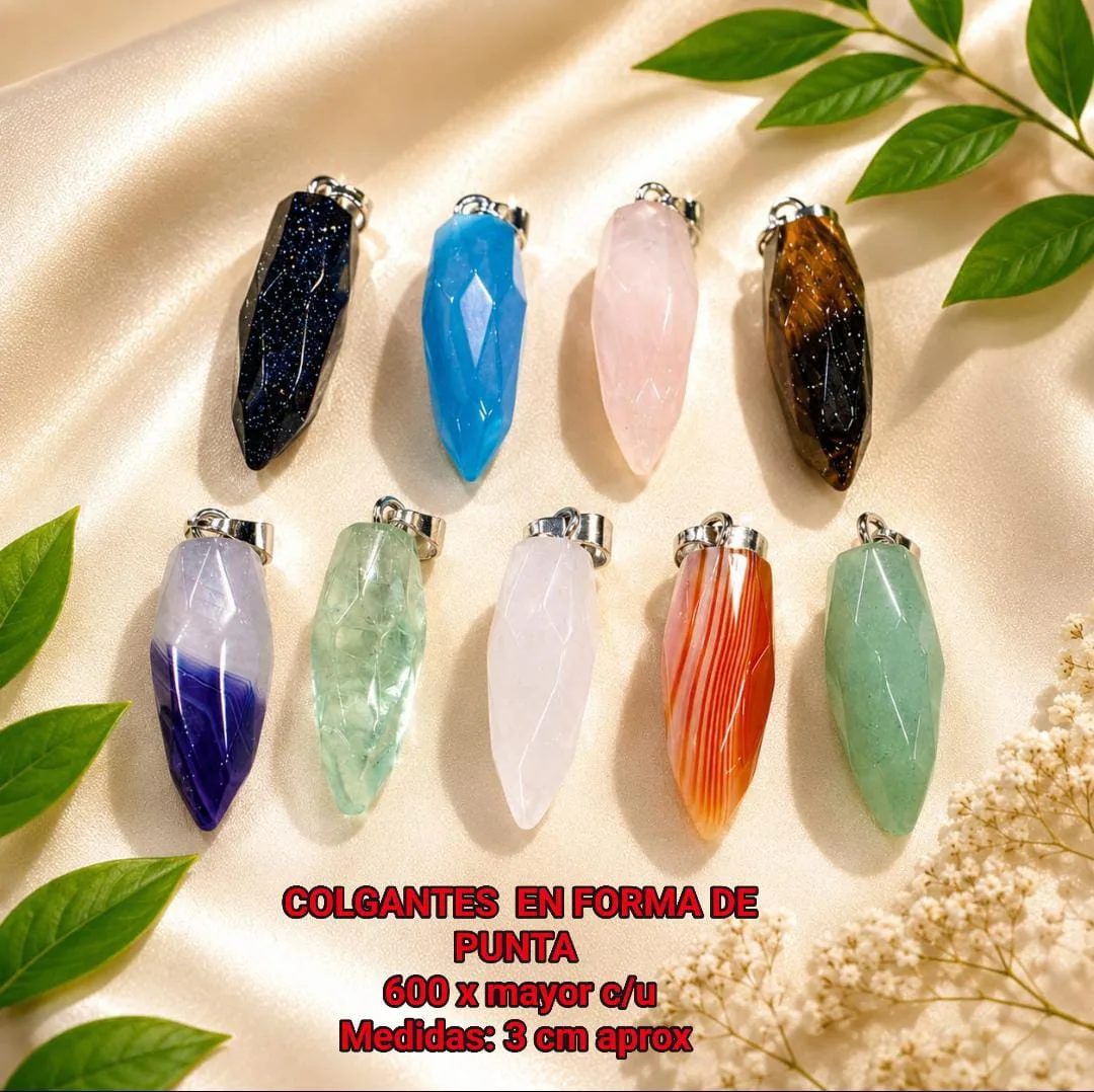 Colgantes en punta