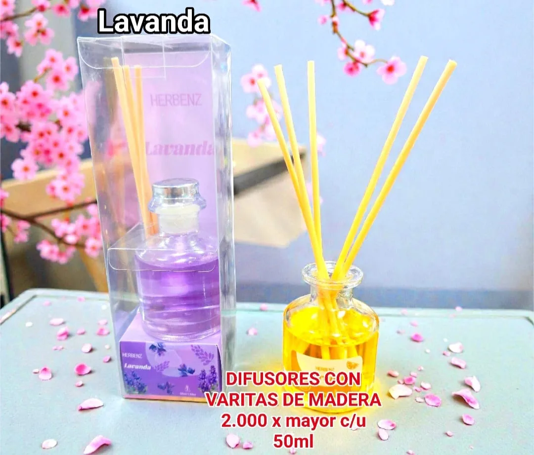 Difusor de Aroma Herbenz Lavanda