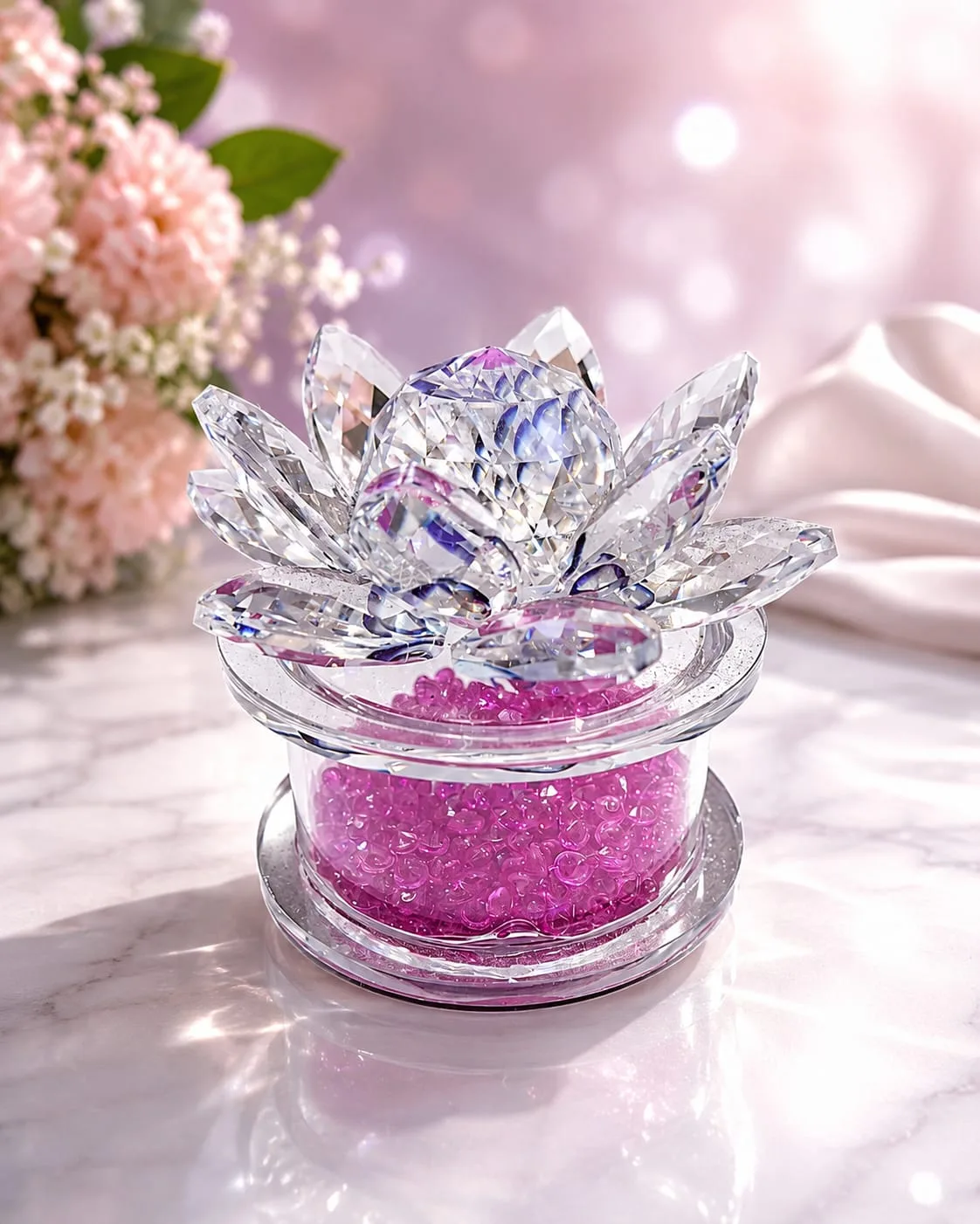 Flor de Loto con Luz