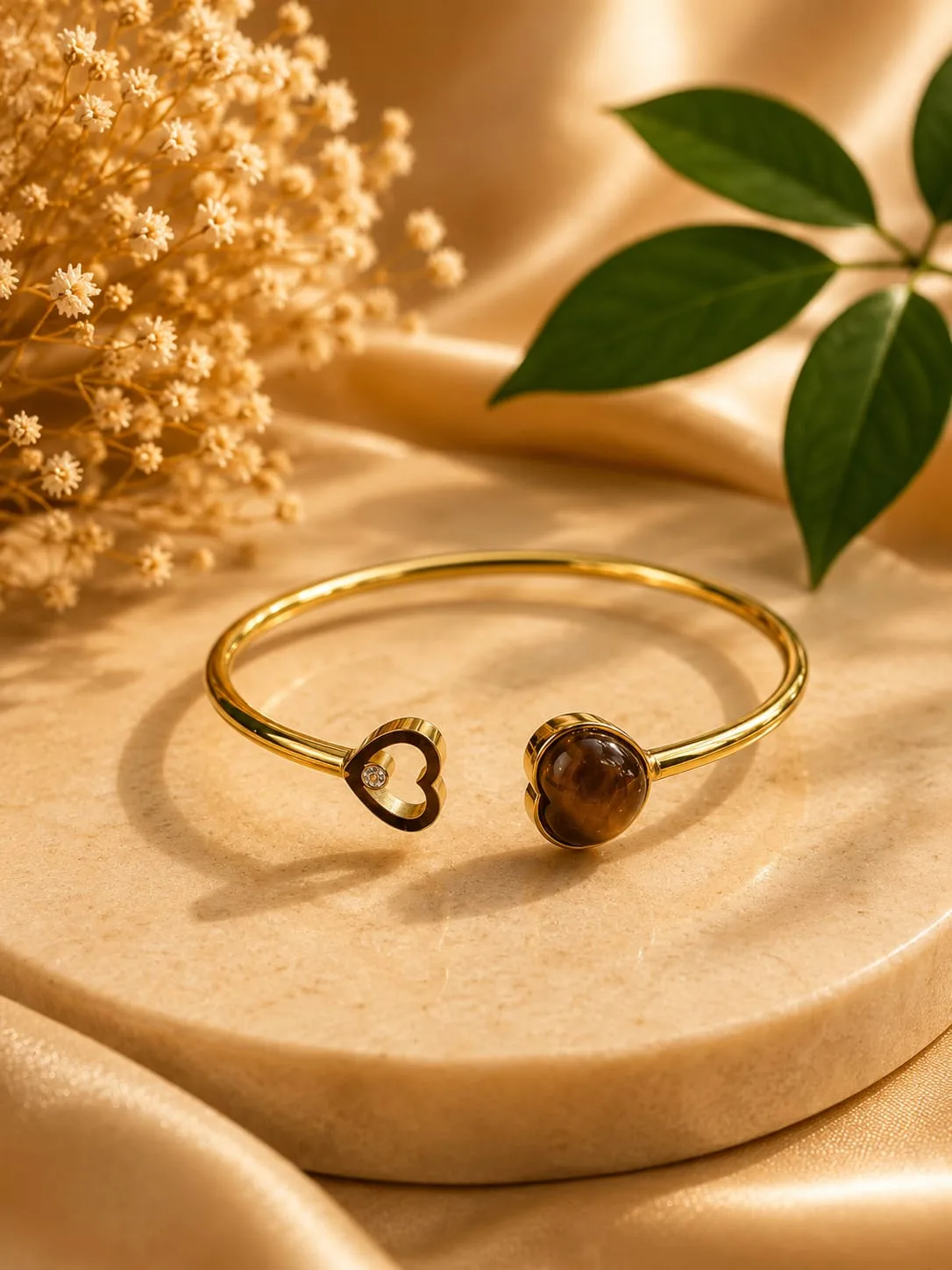 Pulsera de Acero con Cuarzo