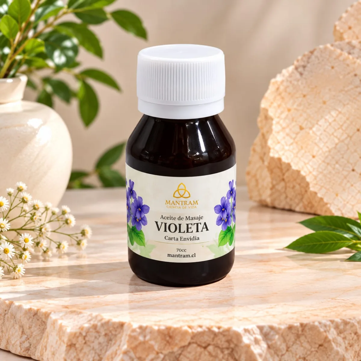 Aceite de Masaje Violeta 70 cc