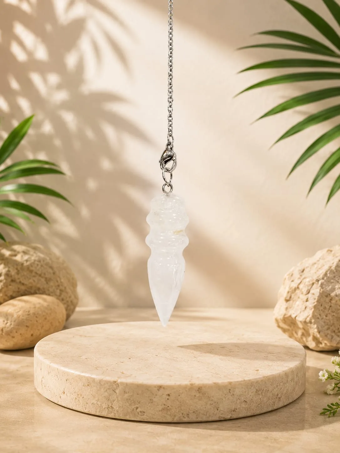 Péndulo Cuarzo Cristal