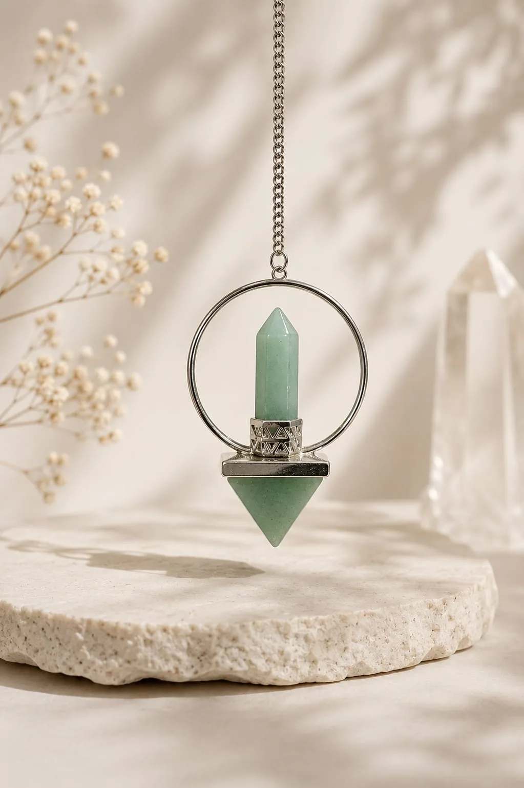 Péndulo Piramidal - Jade