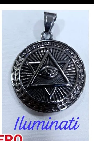 Colgante de Acero - Iluminati