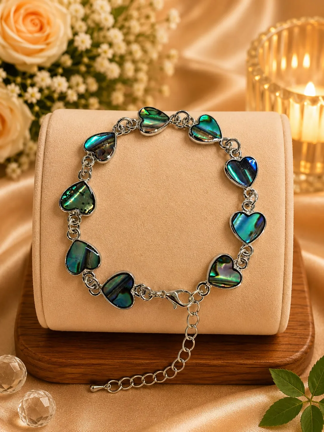 Pulsera de Avalón Natural - Mariposas