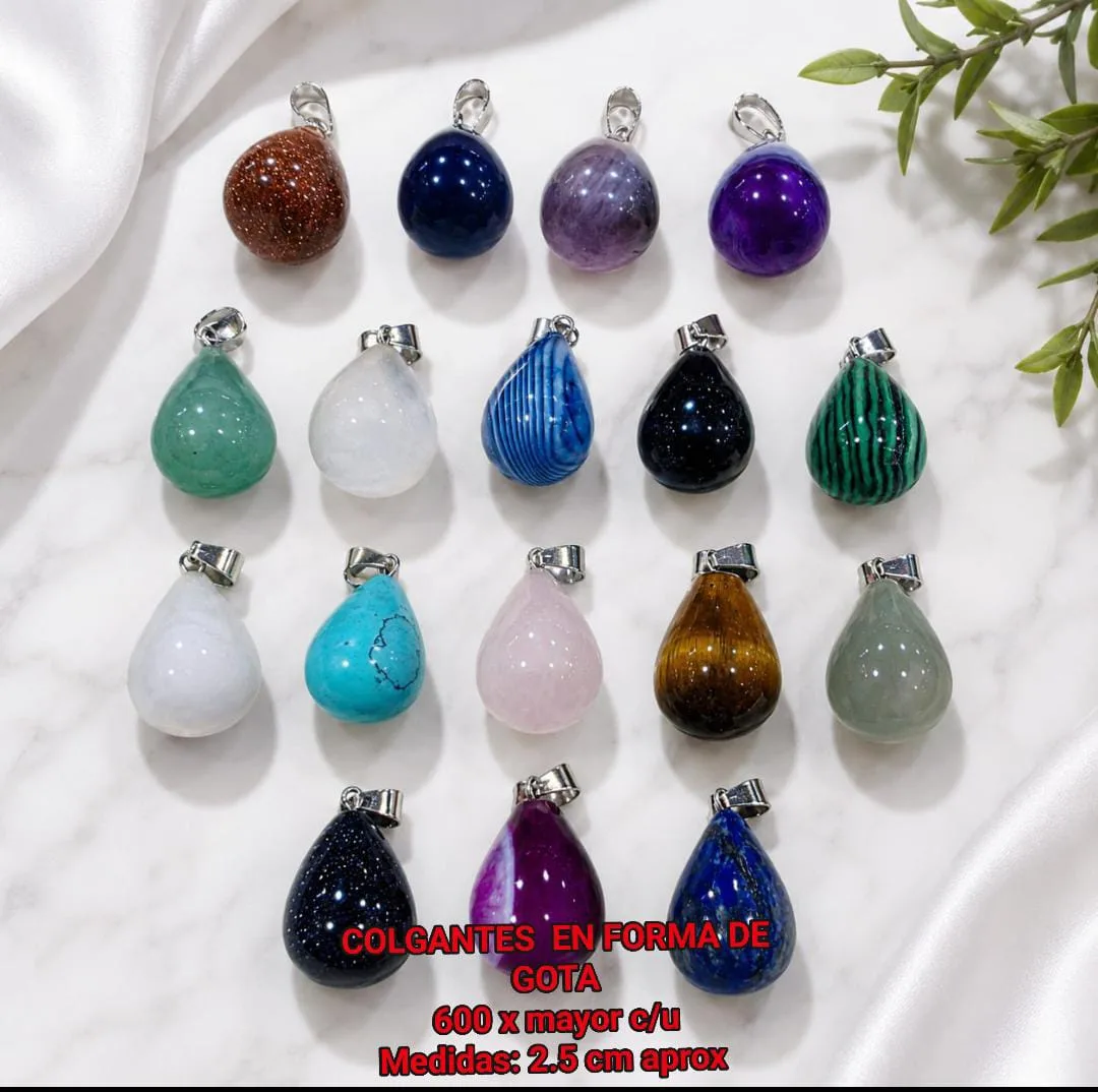 Colgantes en gota 