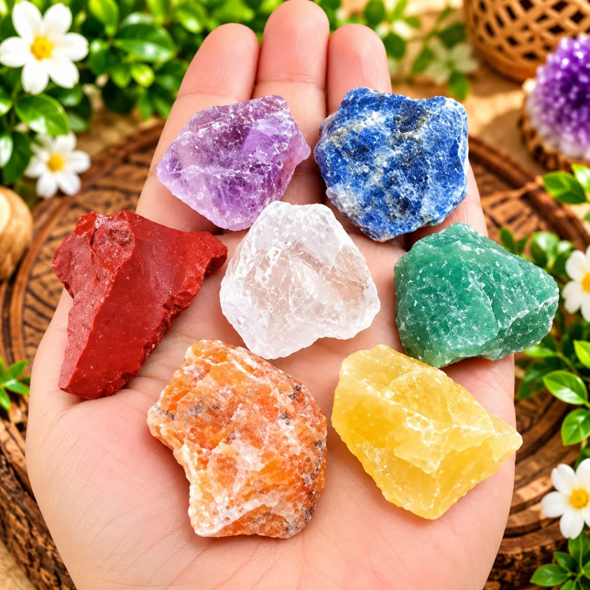 Kit de 7 Chakras en Bruto