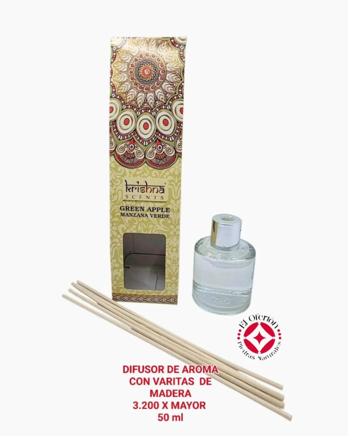 Difusor de Aroma Krishna Manzana Verde